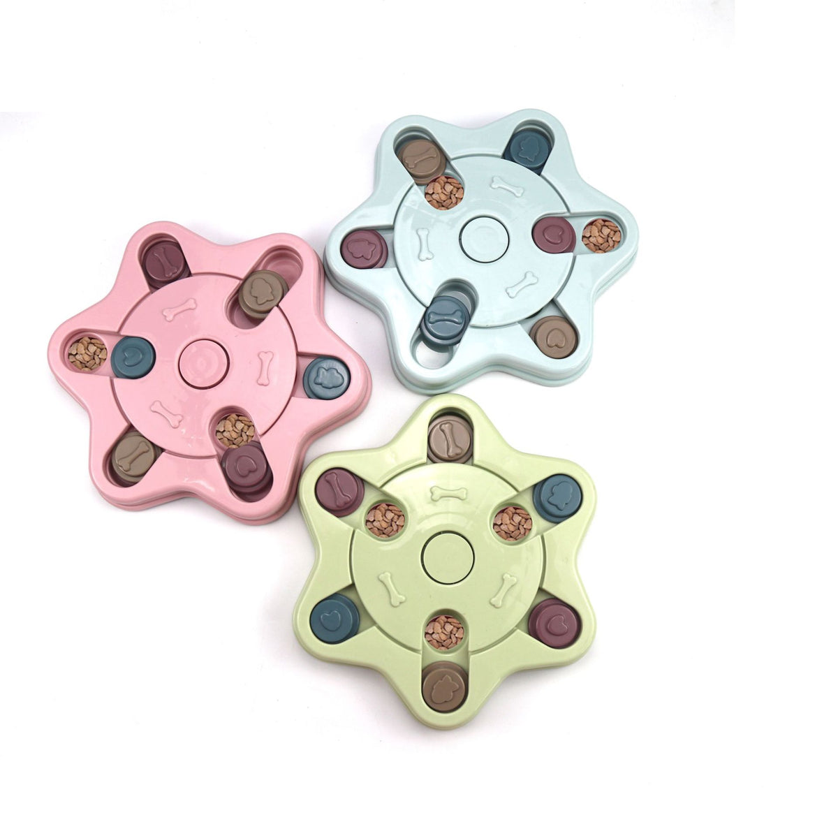 Pet Treasure Hunt Toy - Fun Feeding Puzzle for Pets