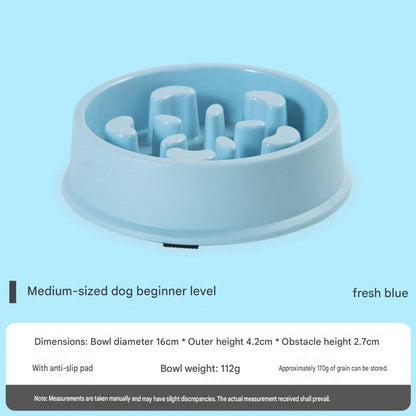 Pet Slow Feed Bowl for Dogs to Prevent Choking