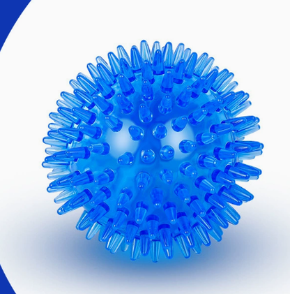 Transparent Elastic Dog Toothbrush Massage Ball