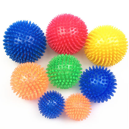 Transparent Elastic Dog Toothbrush Massage Ball