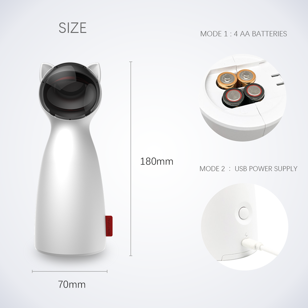 Bontop Cat Teaser Toy P01 Automatic Cat Play Device