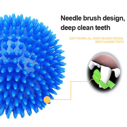 Transparent Elastic Dog Toothbrush Massage Ball